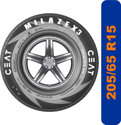 CEAT 205/65R15 MILAZE X3 TL 94S 4 Wheeler Tyre(205/65 R15 94S, Tube Less)