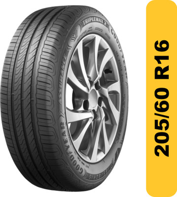 GOOD YEAR 205/60R16 92H ASSU TRIPLEMAX2 4 Wheeler Tyre(205/60R16, Tube Less)
