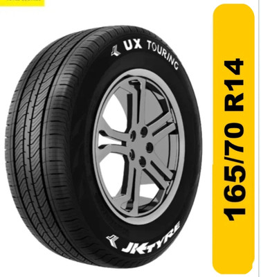 JK TYRE UX TOURING 4 Wheeler Tyre(165/70R14, Tube Less)