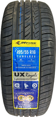 JK TYRE 195/55 R16 4 Wheeler Tyre(Large, Tube Less)
