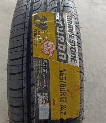 BRIDGESTONE Sturdo 4 Wheeler Tyre(145/80R12, Tube Less)