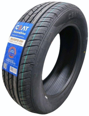 CEAT 195/60-R16 SECURA DRIVE W/H TYRE SENSOR 4 Wheeler Tyre(195/60-R16 SECURA UPSIZE FOR 195/55-R16, Tube Less)
