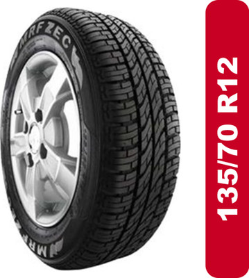 MRF ZEC 135/70 R12 65S 4 Wheeler Tyre(135/70R12, Tube Less)