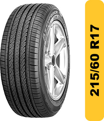 GOOD YEAR Assurance Triplemax 4 Wheeler Tyre(215/60 R17 96H, Tube Less)