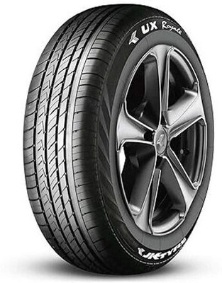 JK Tyre with Doorstep Installation 195/55 R16 UX ROYALE 87V TUBELESS TYRE 4 Wheeler Tyre(195/55 R16, Tube Less)