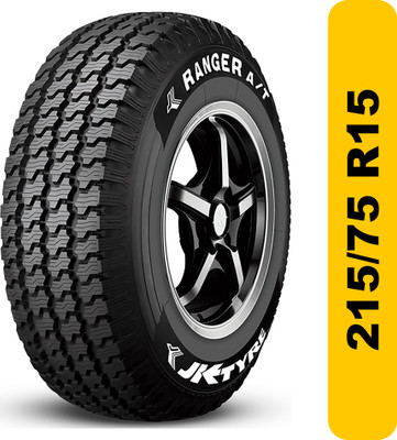 JK TYRE Ranger X A/T 4 Wheeler Tyre(215/75 R15, Tube Less)