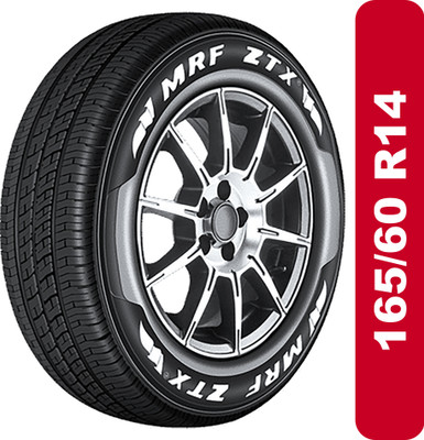 MRF ZTX-A1 165/80 R14 85T ( SET OF 2 ) 4 Wheeler Tyre(165/80 R14 85T, Tube Less)