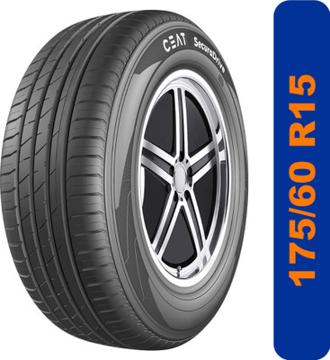 CEAT 175/60R15 SecuraDrive TL 81H 4 Wheeler Tyre(175/60R15, Tube Less)