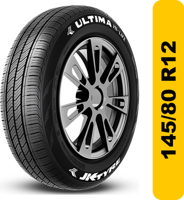 JK TYRE Ultima Hi Life 74 T 4 Wheeler Tyre(145/80R12, Tube Less)