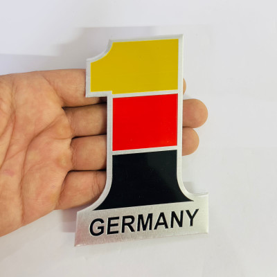 Auto MT Sticker & Decal for Car & Bike(Yellow, Red, Black)