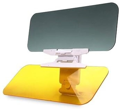 KHODIYARIMPAX Rear Window Sun Shade For Universal For Car Universal For Car(Yellow, Black)