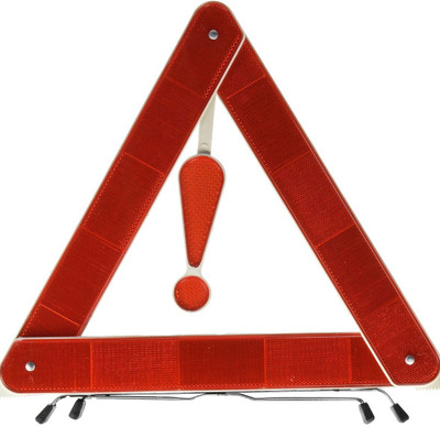 Auto MT 1PC Warning Triangle Light Reflector Tractor Road Safety Breakdown Emergency Car Engine Valve