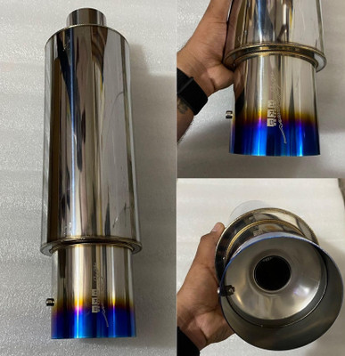 Auto MT CAR Stainless-STEEL HKS SINGLE ROUND Exhaust Muffler HKS UNIVERSAL. Vehicle Tool Kit