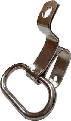 Digital Craft Silver Color Universal Bikes Pillion Hook / Holder Hook / Bag Hook Rear Mount Towing Hook