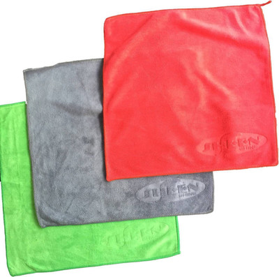 Sheen Microfiber Vehicle Washing  Cloth(Pack Of 3, 400 GSM)