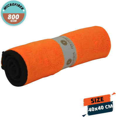 MUSHIES Microfiber Vehicle Washing  Cloth(Pack Of 1, 800 GSM)