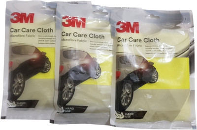 3M Microfiber Vehicle Washing  Cloth(Pack Of 3)