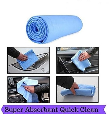 Ride2joy Chamois Leather Vehicle Washing  Cloth(Pack Of 1, 800 GSM)