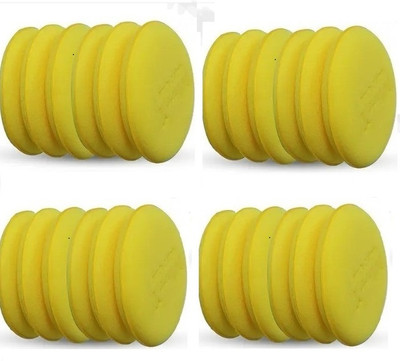 aK collection Polyurethane Vehicle Washing  Sponge(Pack Of 18, 400 GSM)