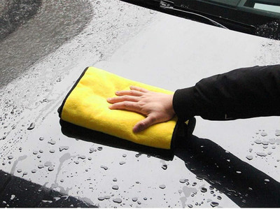 Raga Plus Microfiber Vehicle Washing  Cloth(Pack Of 1, 500 GSM)