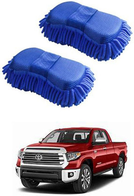 FKOK Microfiber Vehicle Washing  Sponge(Pack Of 2)