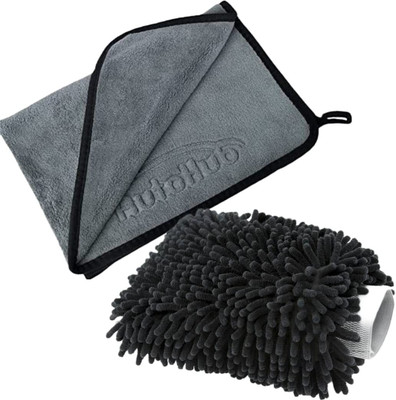 Auto Hub Microfiber Vehicle Washing  Duster(Pack Of 2, 800 GSM)