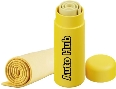 Auto Hub Synthetic Vehicle Washing  Cloth(Pack Of 1)