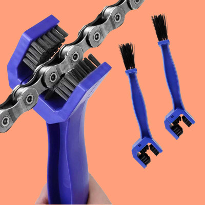 Jantrex Plastic, Nylon Vehicle Washing  Chain Cleaner Brush(Pack Of 2)