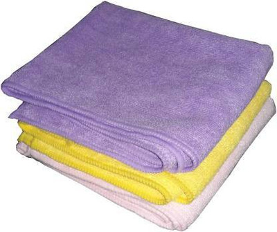 BIndian Microfiber Vehicle Washing  Cloth(Pack Of 3, 250 GSM)