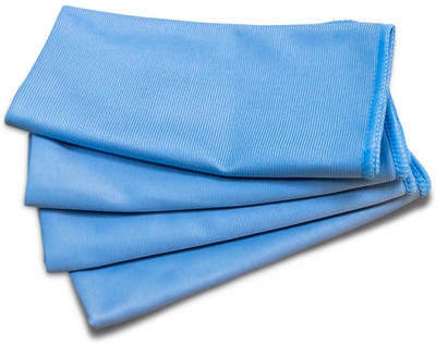 MANMACHINE Cotton Vehicle Washing  Cloth(Pack Of 4, 350 GSM)
