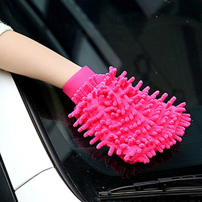 CORAL INDIA Microfiber Vehicle Washing  Hand Glove(Pack Of 1)