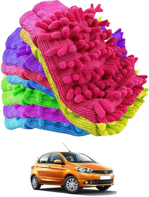 Rhtdm Microfiber Vehicle Washing  Hand Glove(Pack Of 8)