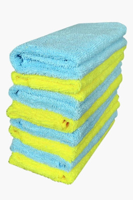 Sheen Microfiber Vehicle Washing  Cloth(Pack Of 9, 300 GSM)