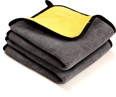 Robustt Microfiber Vehicle Washing  Cloth(Pack Of 2, 800 GSM)