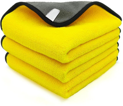 Warmfinity Microfiber Vehicle Washing  Cloth(Pack Of 2, 800 GSM)