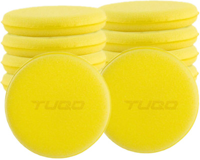 TUQO Polyurethane Vehicle Washing  Sponge(Pack Of 10, 120 GSM)