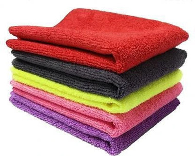 ABlue Clipper Microfiber Vehicle Washing  Hand Glove(Pack Of 5, 250 GSM)