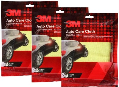 3M Microfiber Vehicle Washing  Cloth(Pack Of 3)