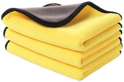DAANVI Microfiber Vehicle Washing  Cloth(Pack Of 5, 600 GSM)
