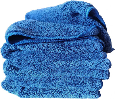 Sheen Microfiber Vehicle Washing  Cloth(Pack Of 4, 400 GSM)