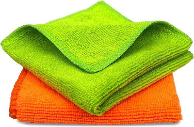 Kyara Care Microfiber Vehicle Washing  Cloth(Pack Of 2, 280 GSM)
