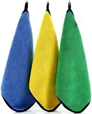 EHAWKER Microfiber Vehicle Washing  Cloth(Pack Of 3, 600 GSM)