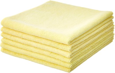 DAANVI Microfiber Vehicle Washing  Cloth(Pack Of 6, 350 GSM)