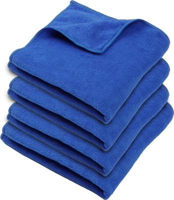 Robustt Microfiber Vehicle Washing  Cloth(Pack Of 4, 350 GSM)