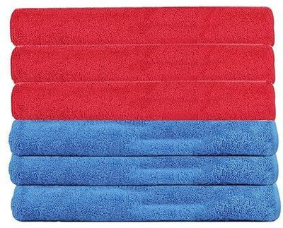DAANVI Microfiber Vehicle Washing  Cloth(Pack Of 6)