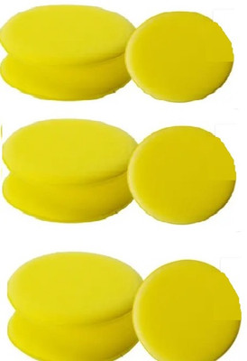 aK collection Polyurethane Vehicle Washing  Sponge(Pack Of 6, 400 GSM)