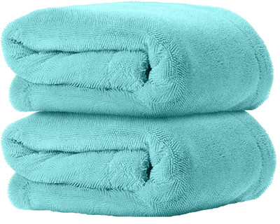 MOCKHE Microfiber Vehicle Washing  Cloth(Pack Of 2, 1200 GSM)