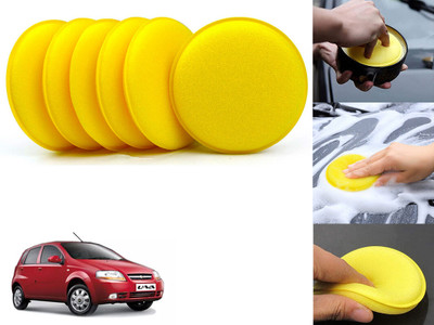 AUTO PEARL Polyurethane Vehicle Washing  Sponge(Pack Of 6)