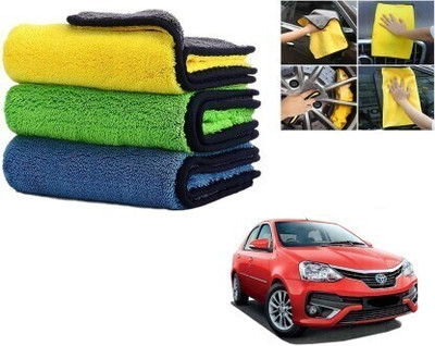DAANVI Microfiber Vehicle Washing  Cloth(Pack Of 6, 600 GSM)