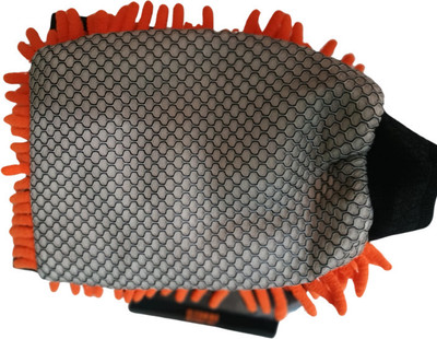 Favoto Microfiber Vehicle Washing  Hand Glove(Pack Of 1)